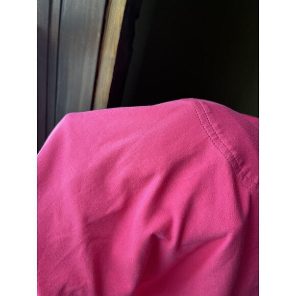 Bobby Jones Pink 1/4 button down Golf T-Shirt Size Large - Picture 7 of 7